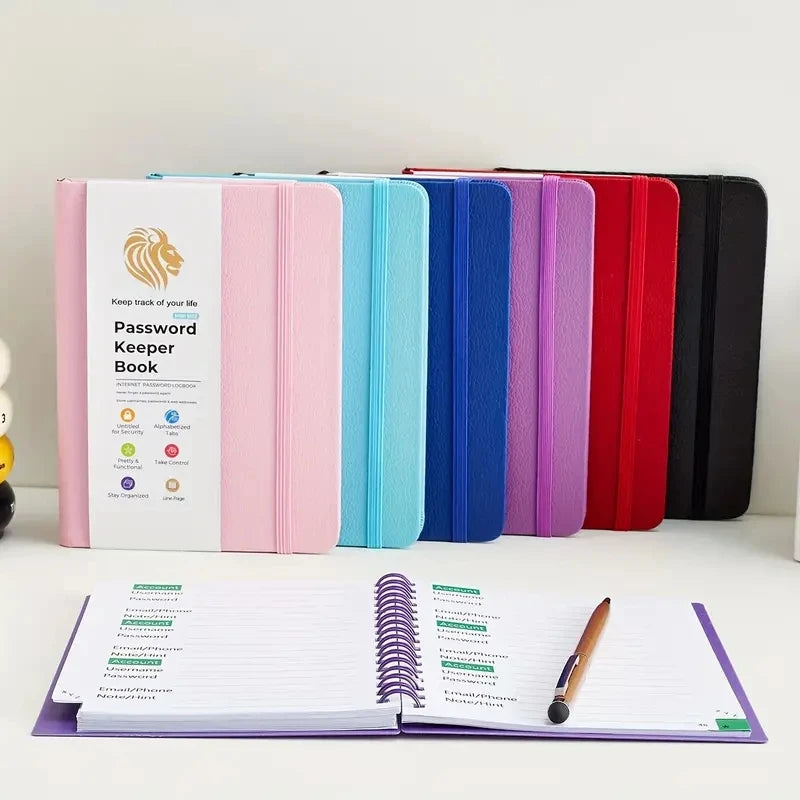 Password Keeper Book With Alphabetical Tabs