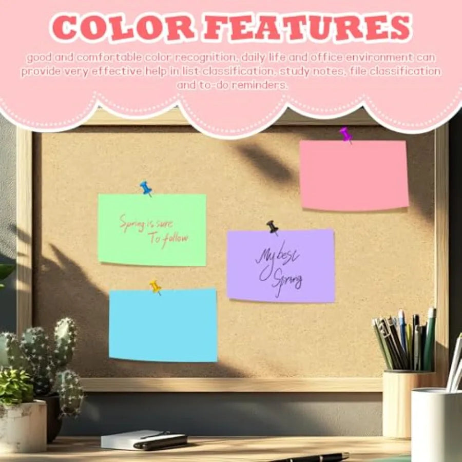 Colored Index Cards 4x6, 190 Pack Blank