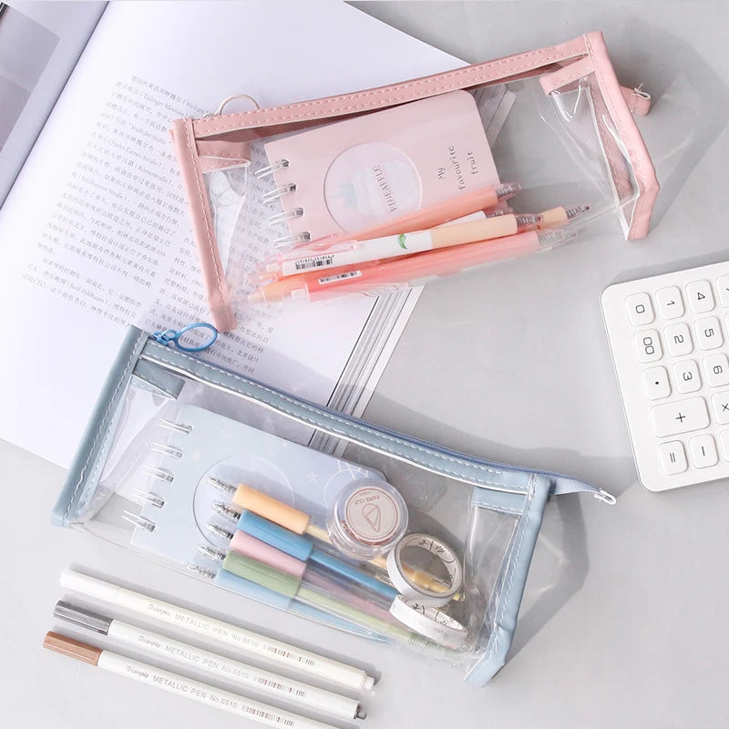 Transparent Pencil Case Large Capacity