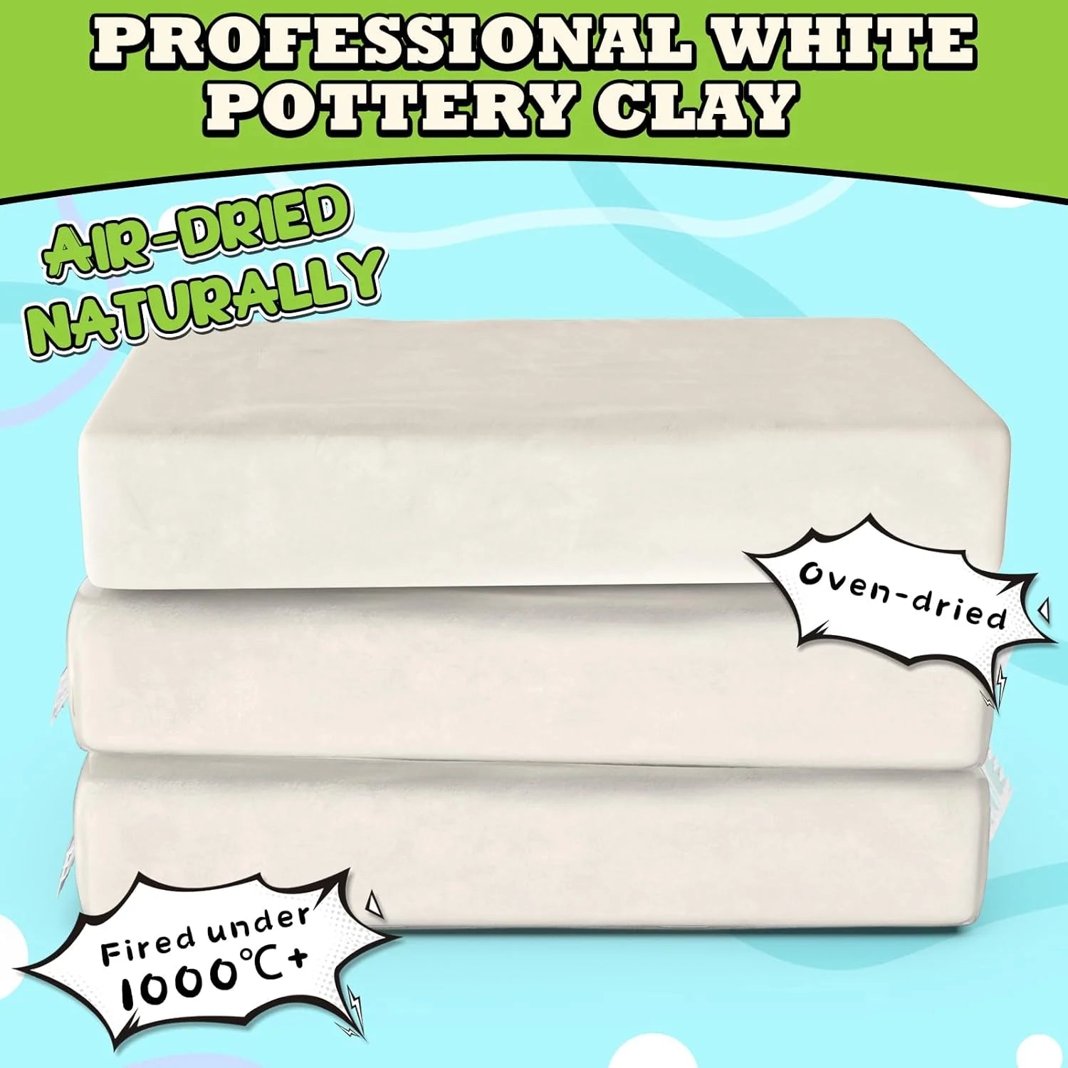 Premium Air Dry Clay for Kids