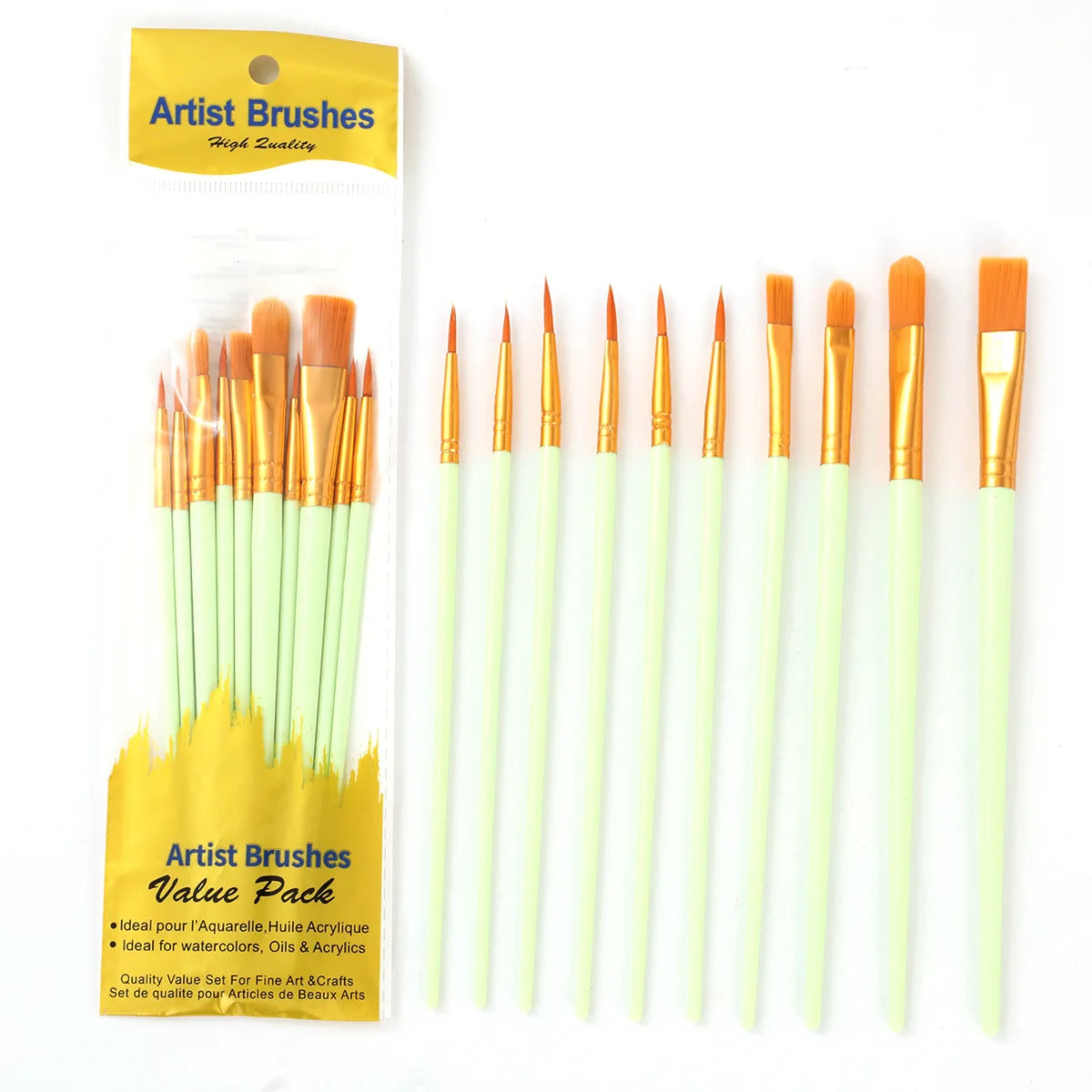 Plastic Pole Oil Painting Brushes