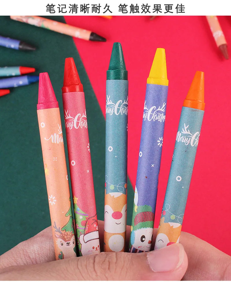 96 pcs(12 Boxes) Color Crayons Set