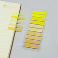 200Pcs Color Stickers Transparent Index Tabs