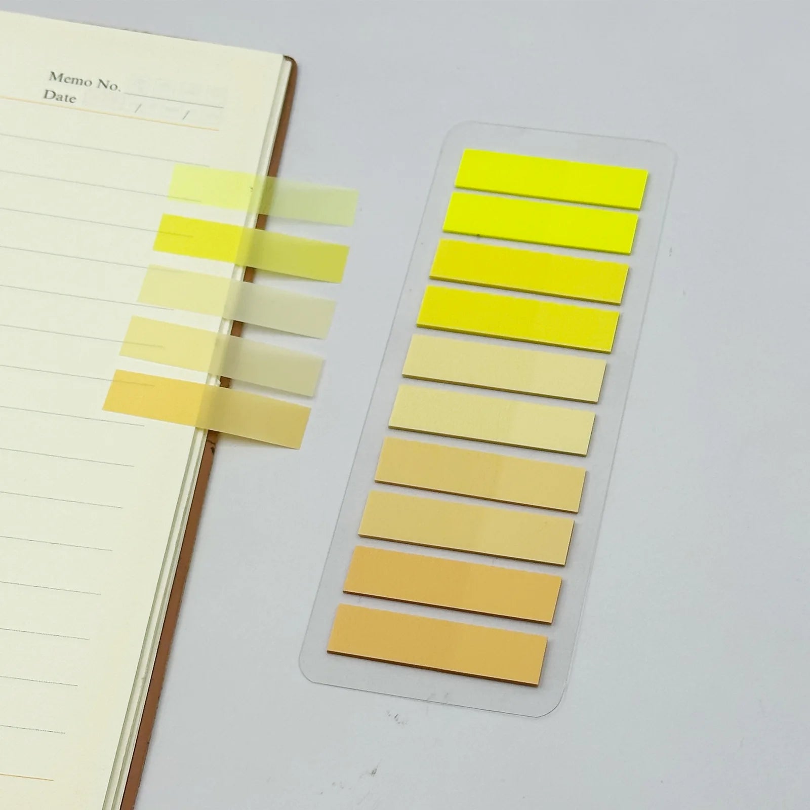 200Pcs Color Stickers Transparent Index Tabs