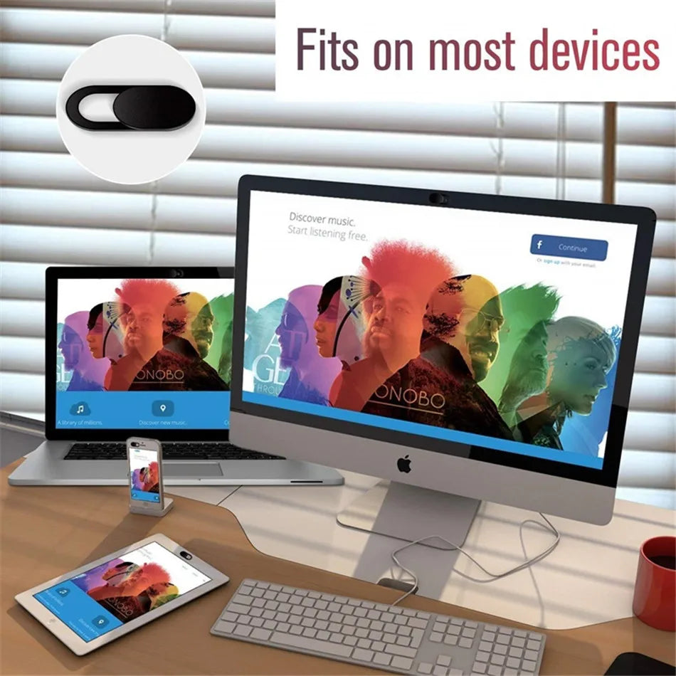 1/5/10/20pcs Laptop Webcam Cover