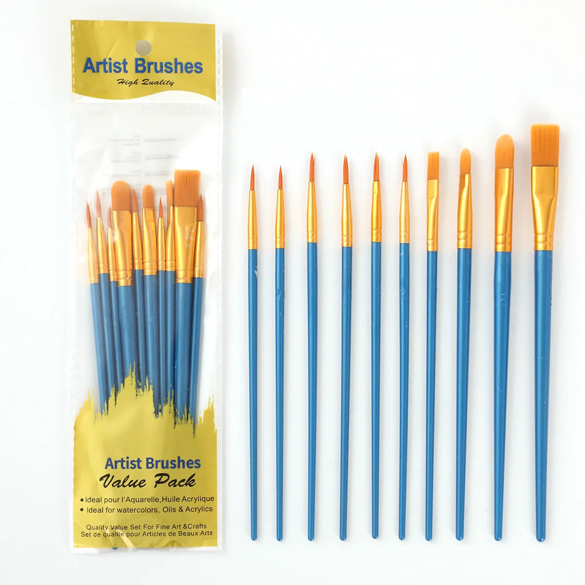 Plastic Pole Oil Painting Brushes