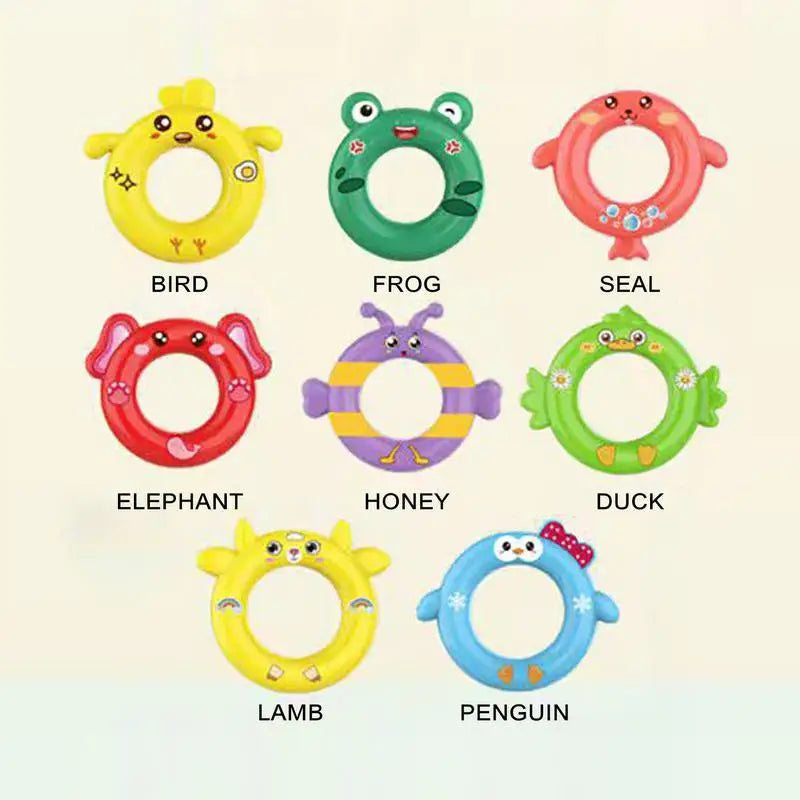 Rainbow Balance Stacking Ring Game