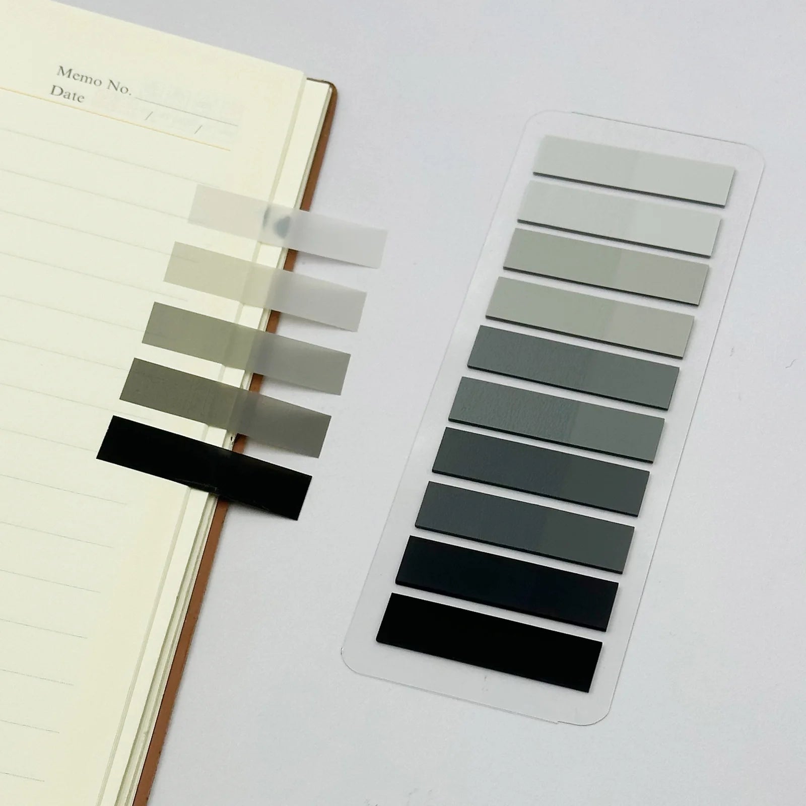 200Pcs Color Stickers Transparent Index Tabs