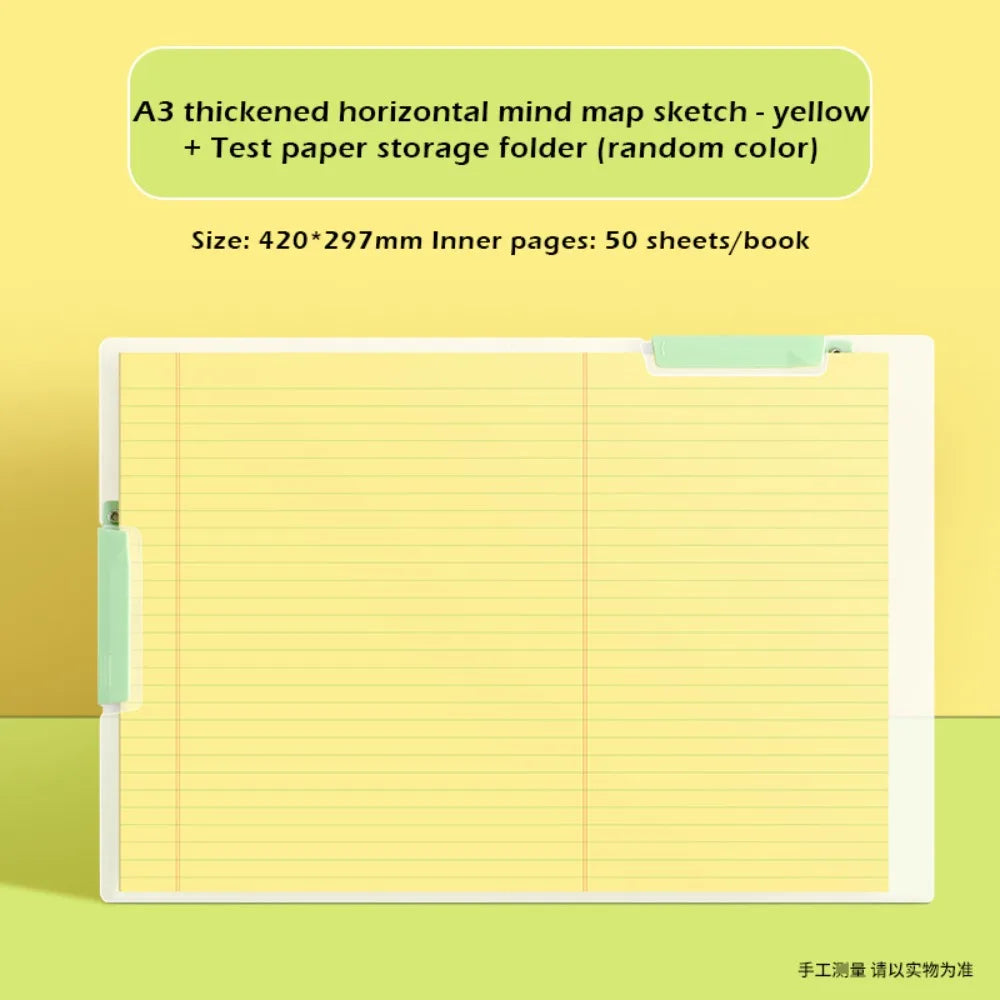 Simplicity A3 A3 Map Planning Draft Paper Notebook