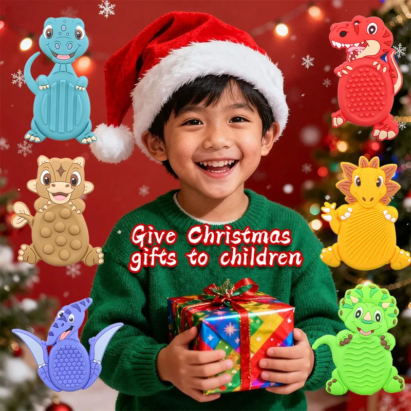 6pcs Dinosaur Sensory Fidget Stress Toys