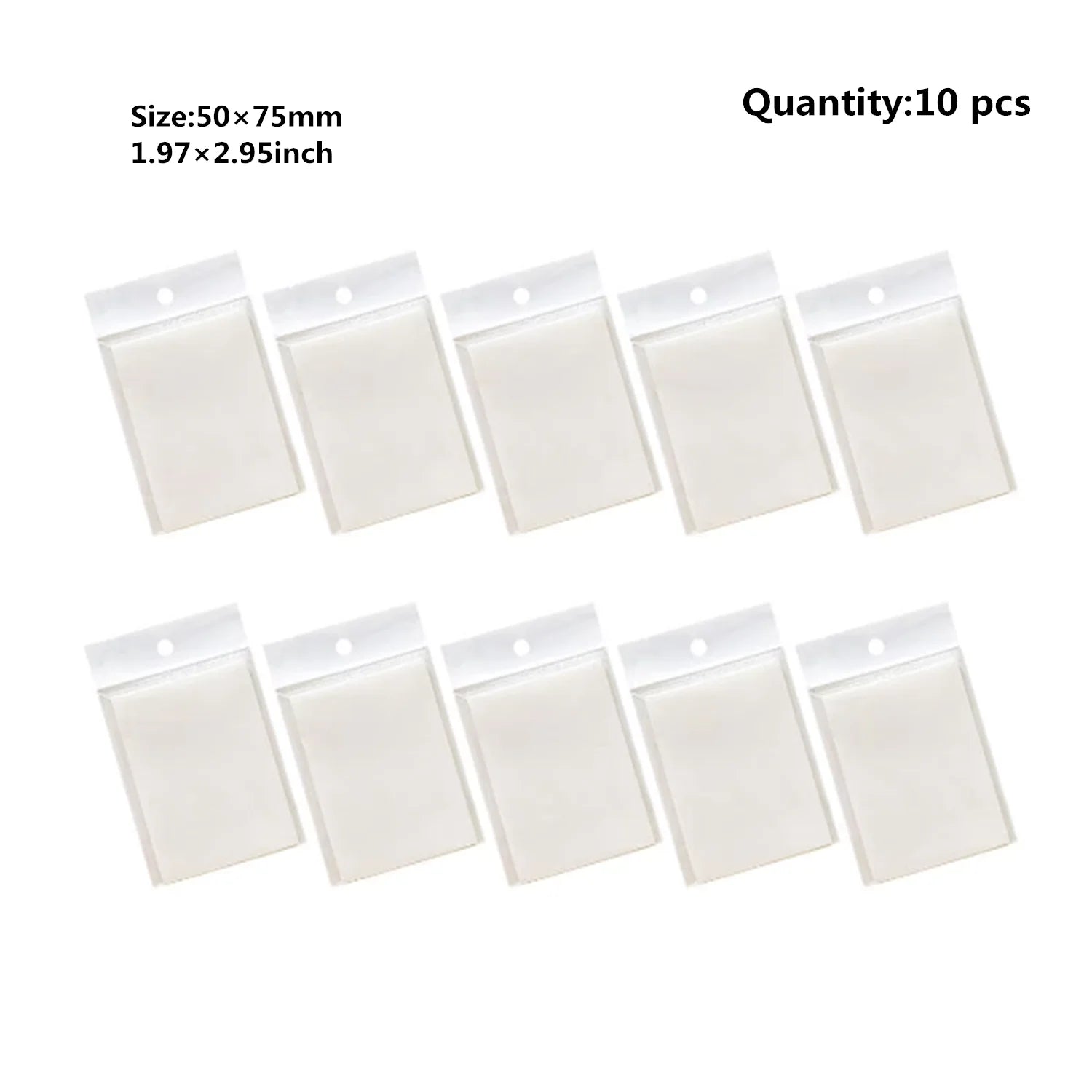 50 Sheets Transparent Sticky Note Pads
