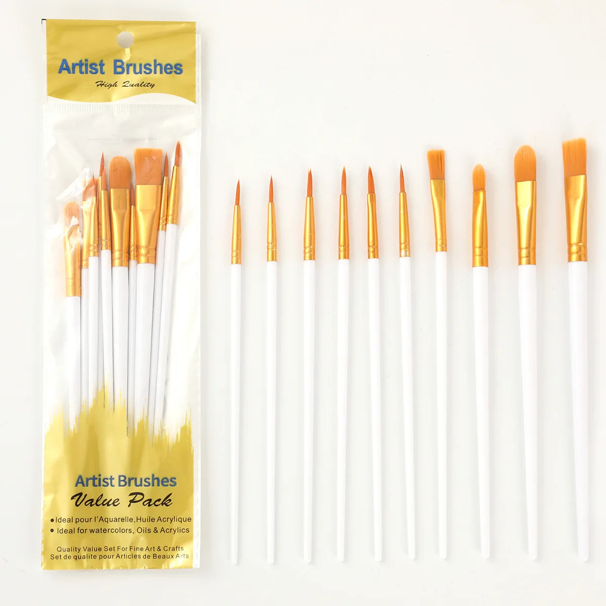 Plastic Pole Oil Painting Brushes
