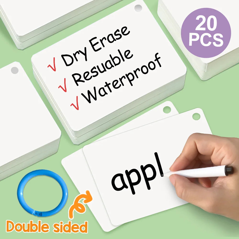 Dry Erase Blank Playing Card