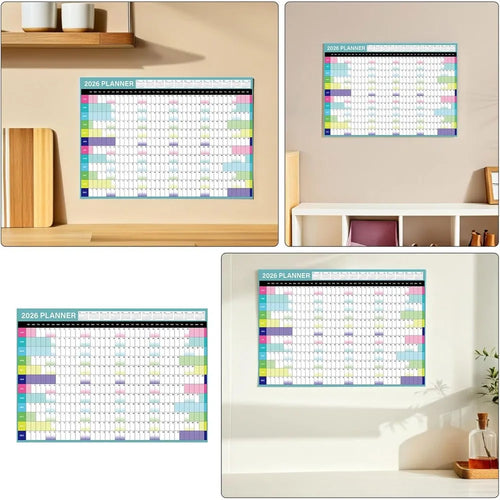 2026 Wall Planner Calendar Large Yearly Calendar