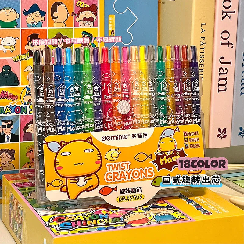 Rotate Color Crayola Washable Crayons Set