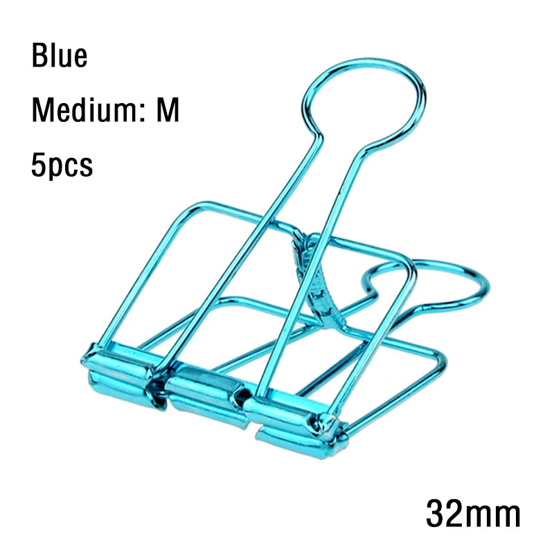 2-10 Pcs Binder Clips Page Holders