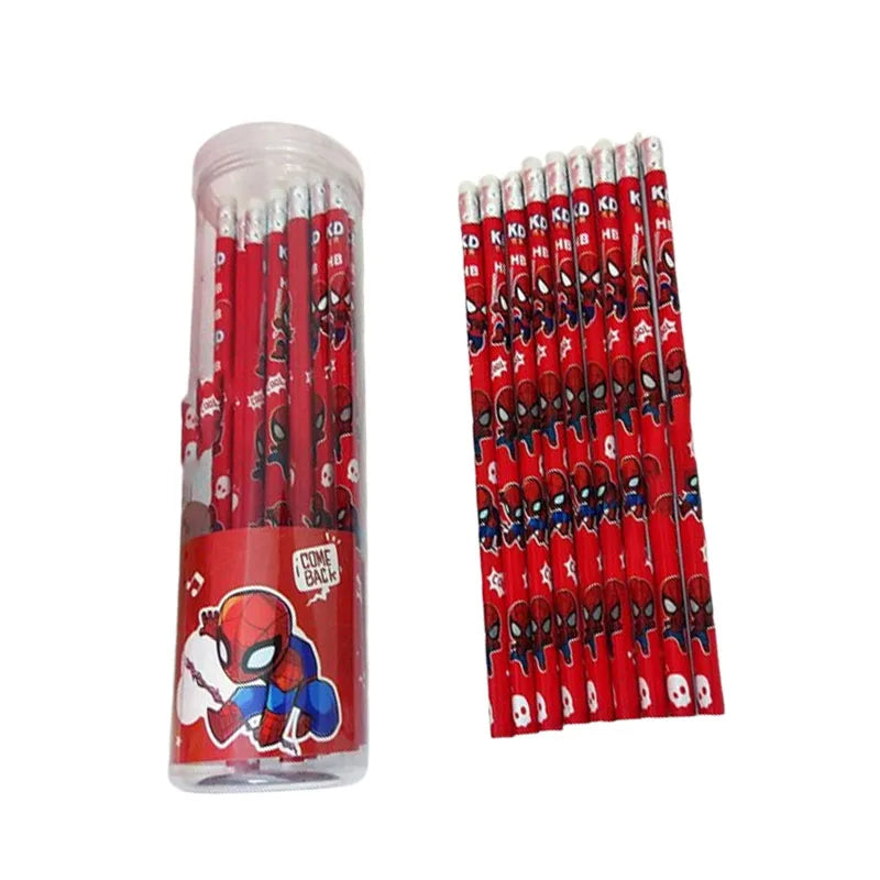 30pcs/set Spiderman HB Pencils
