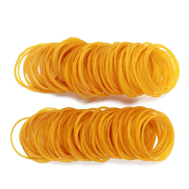 100 Pcs Various size Elastic Rubber Bands