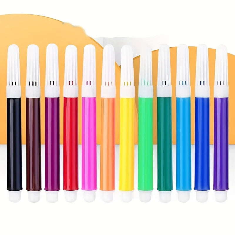 60Pc Watercolor Marker Set