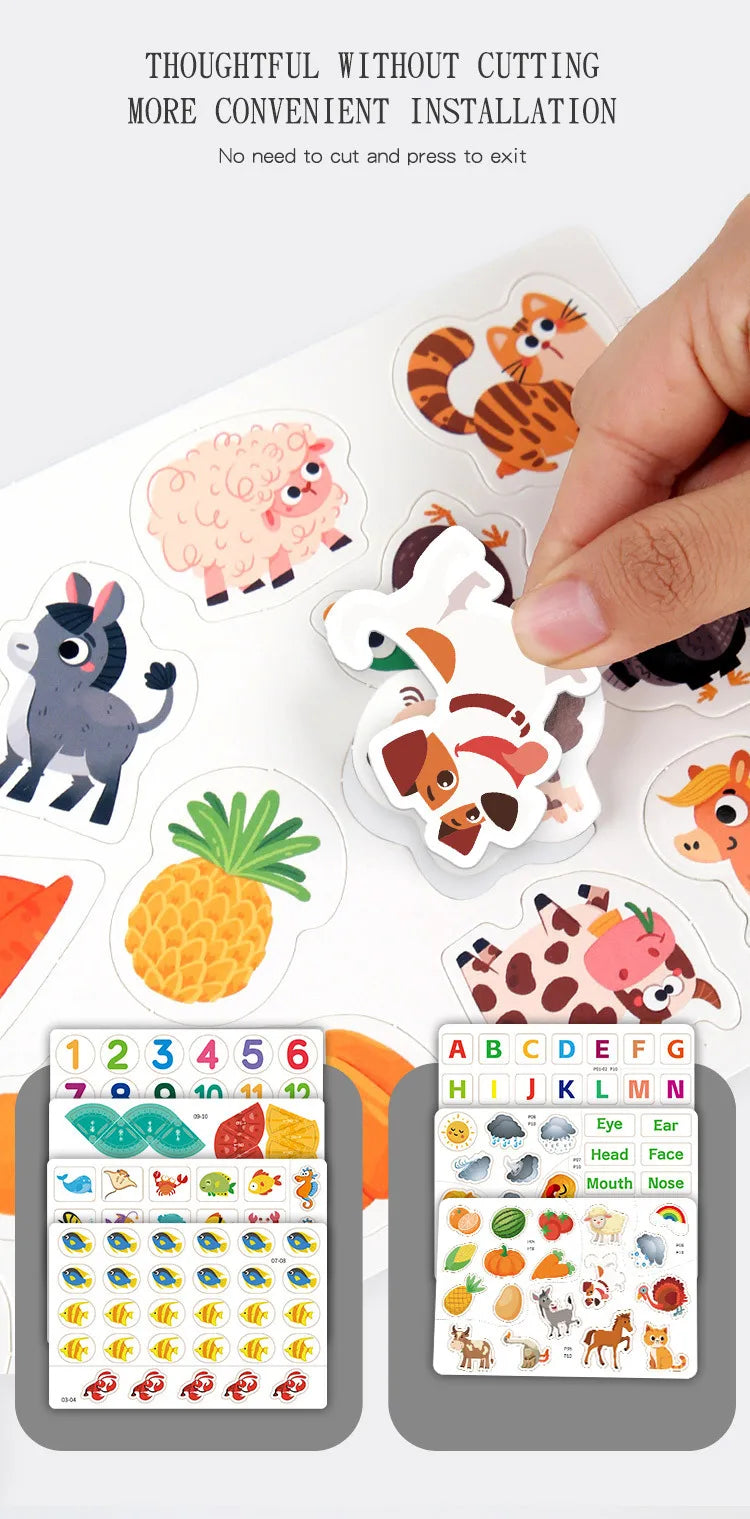 Busy Book for Toddlers Ages 2-6