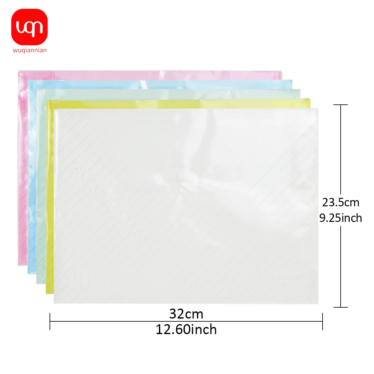 5/25PCS Morandi Color Document Bag