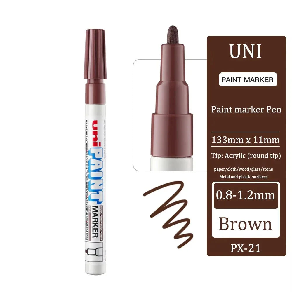 21 pc Permanent Marker Pens