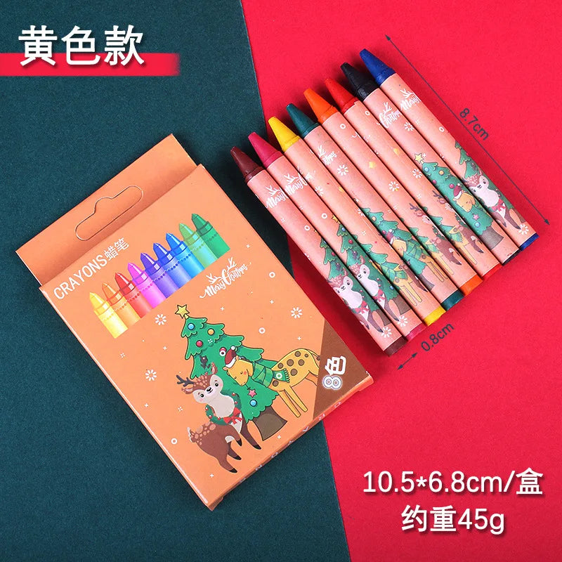96 pcs(12 Boxes) Color Crayons Set