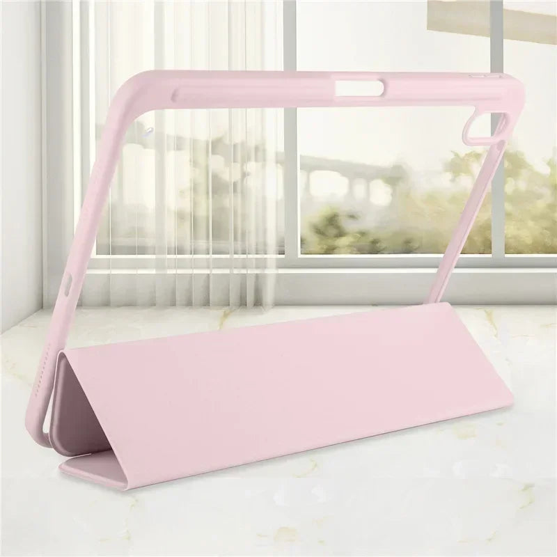 For iPad 10th Gen Case with Pen Holder Trifold