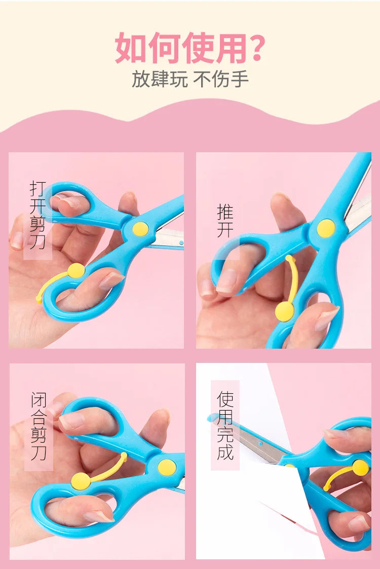 Blunt Tip Safety Children Paper Scissors