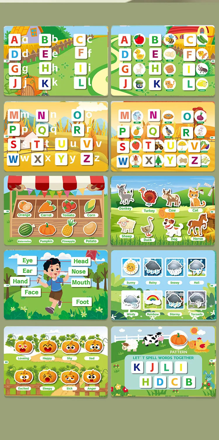 Busy Book for Toddlers Ages 2-6