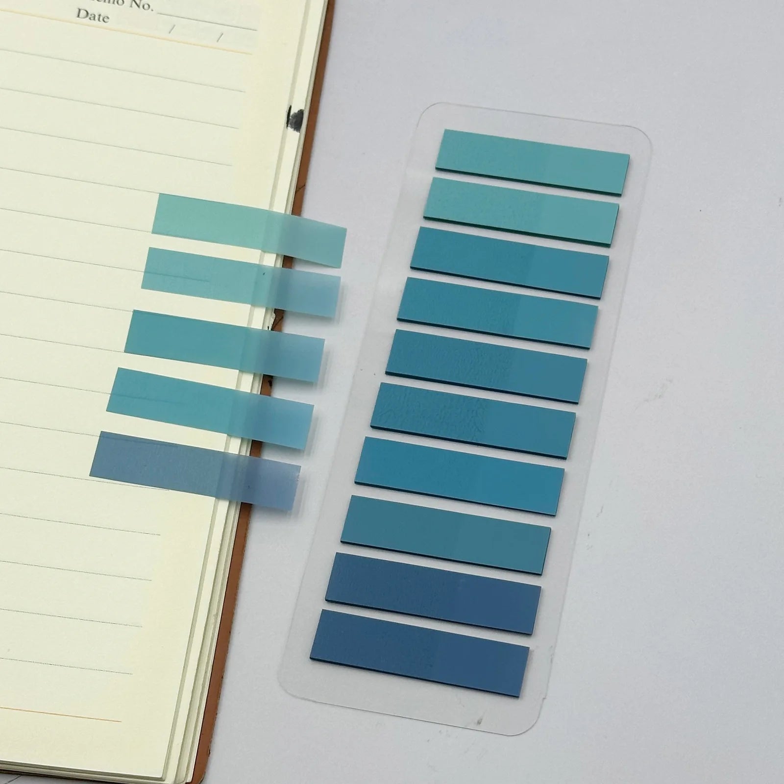200Pcs Color Stickers Transparent Index Tabs