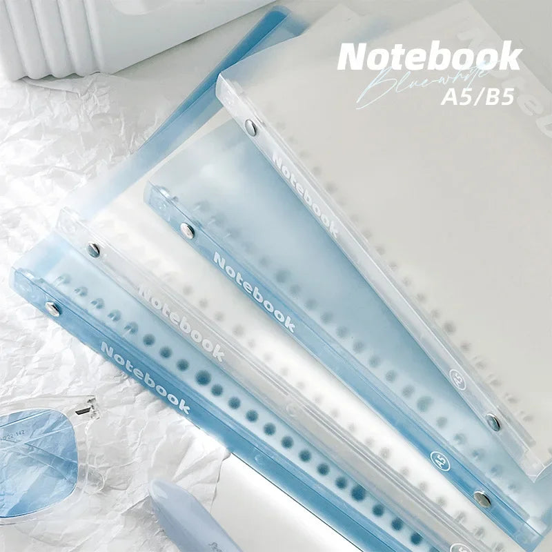 A5/B5 Binder Notebook Loose Leaf 30 Sheets