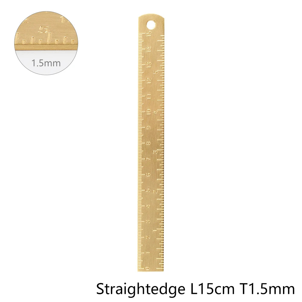 Creative Metal Brass Math Utensils