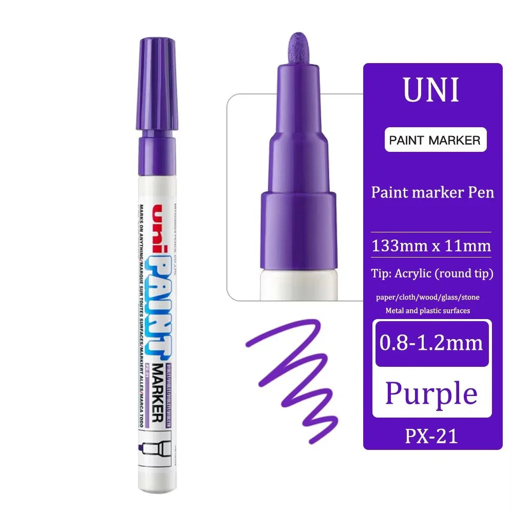 21 pc Permanent Marker Pens