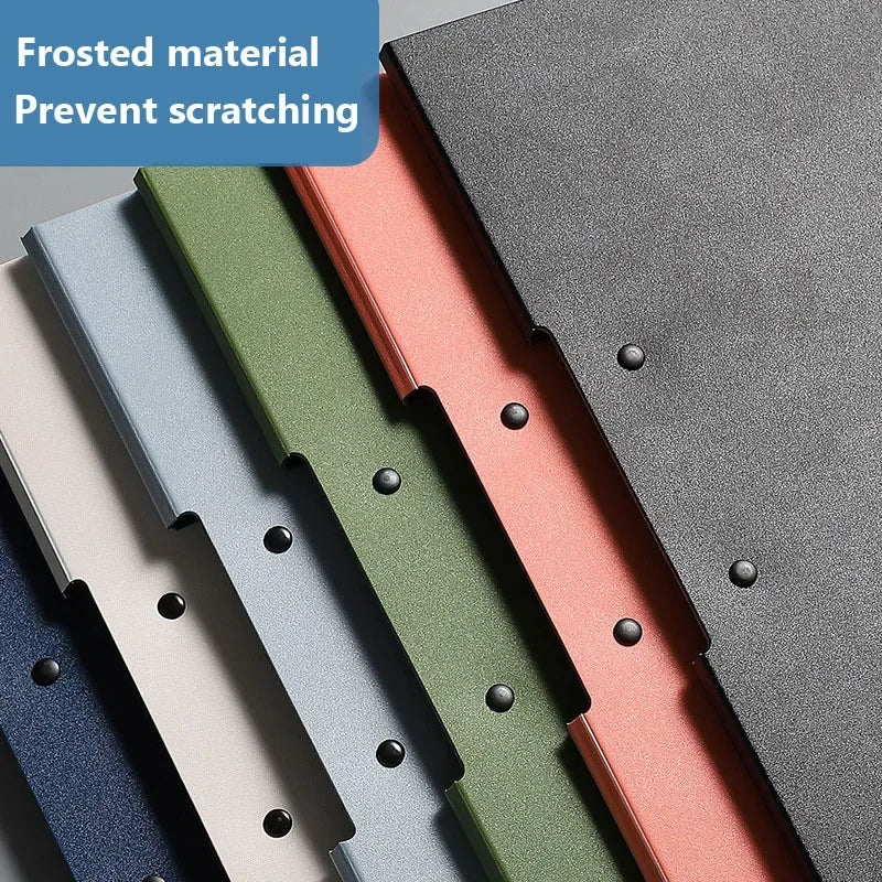 Double Clip Heavy Duty Pocket Folder with Writing Pad