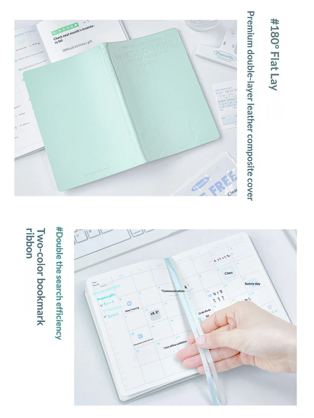 2026 Plan with Daily Agenda Weekly Plan Book