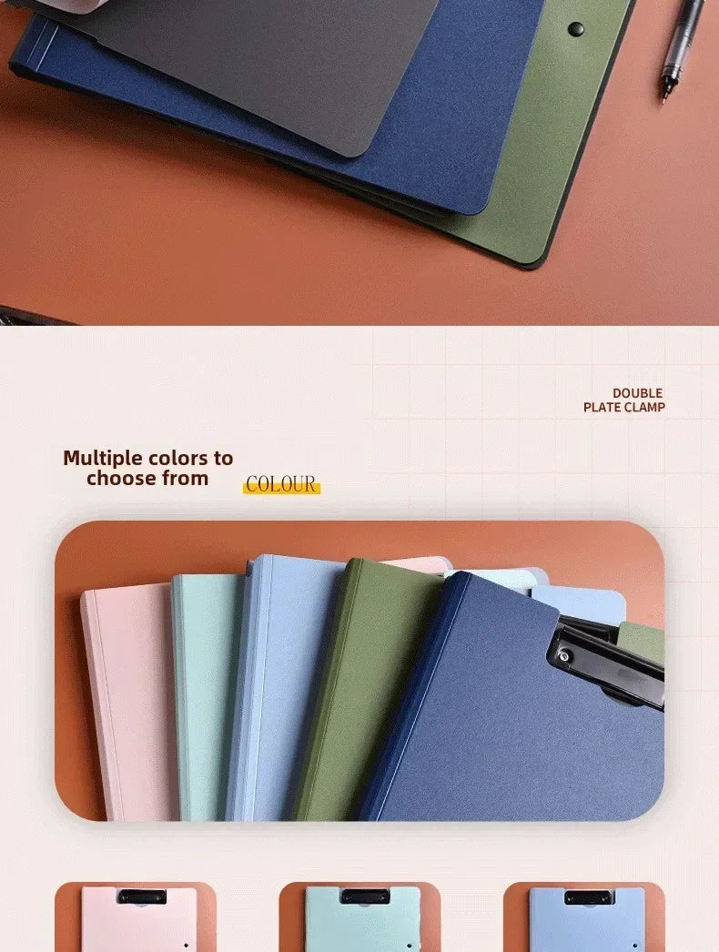 New A4 File Folder Clipboard Writing Pad
