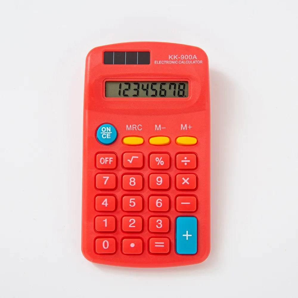 Portable 8-Digit Mini Pocket Calculator