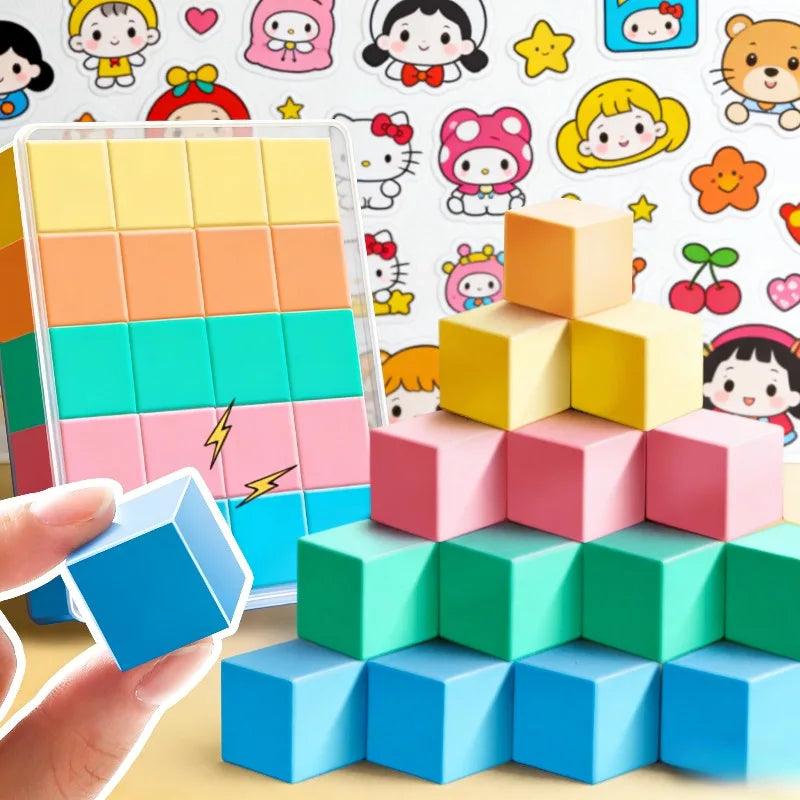 Non Magnetic Cube Teaching Aid