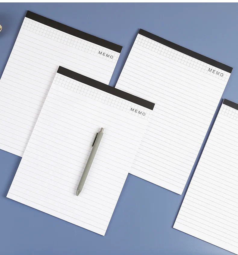 A4 Conference Tearable Lined Pages Memo Pad