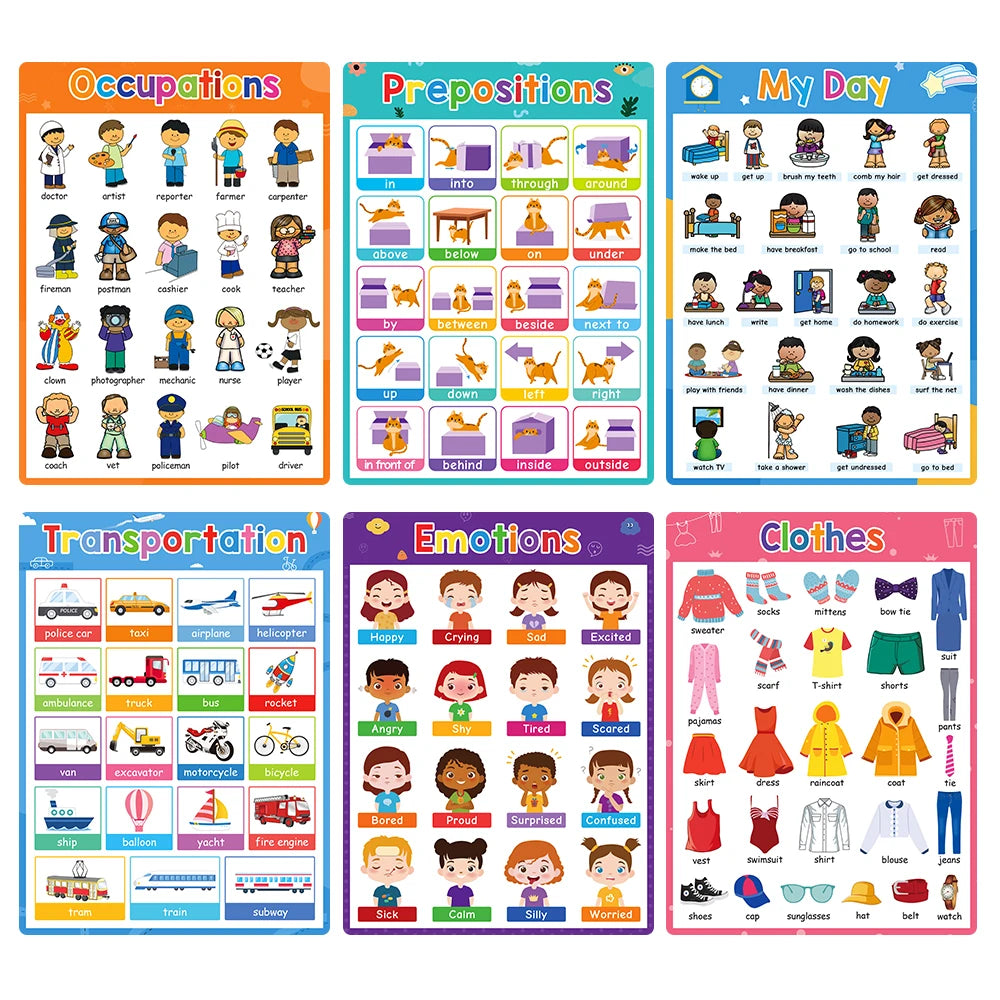 Educational Posters for Preschool