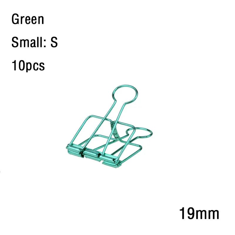 2-10 Pcs Binder Clips Page Holders