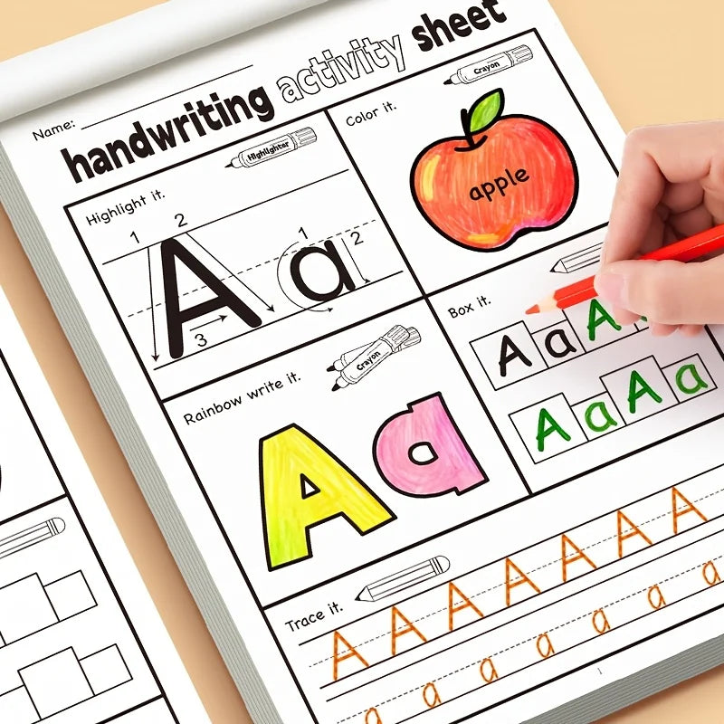 A to Z Handwriting Practice Book