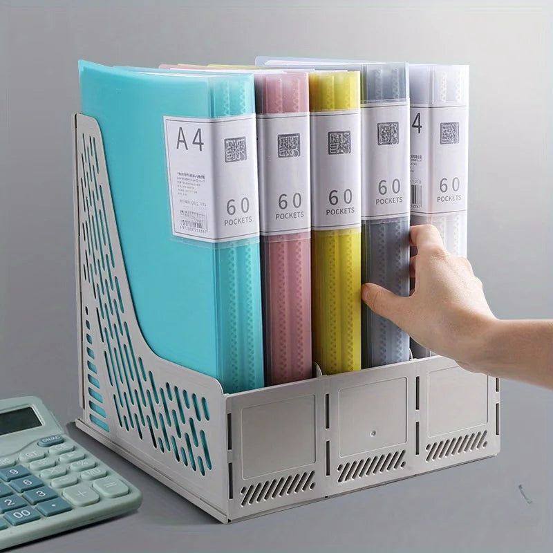 Transparent Insert Folder Album Storage Folder
