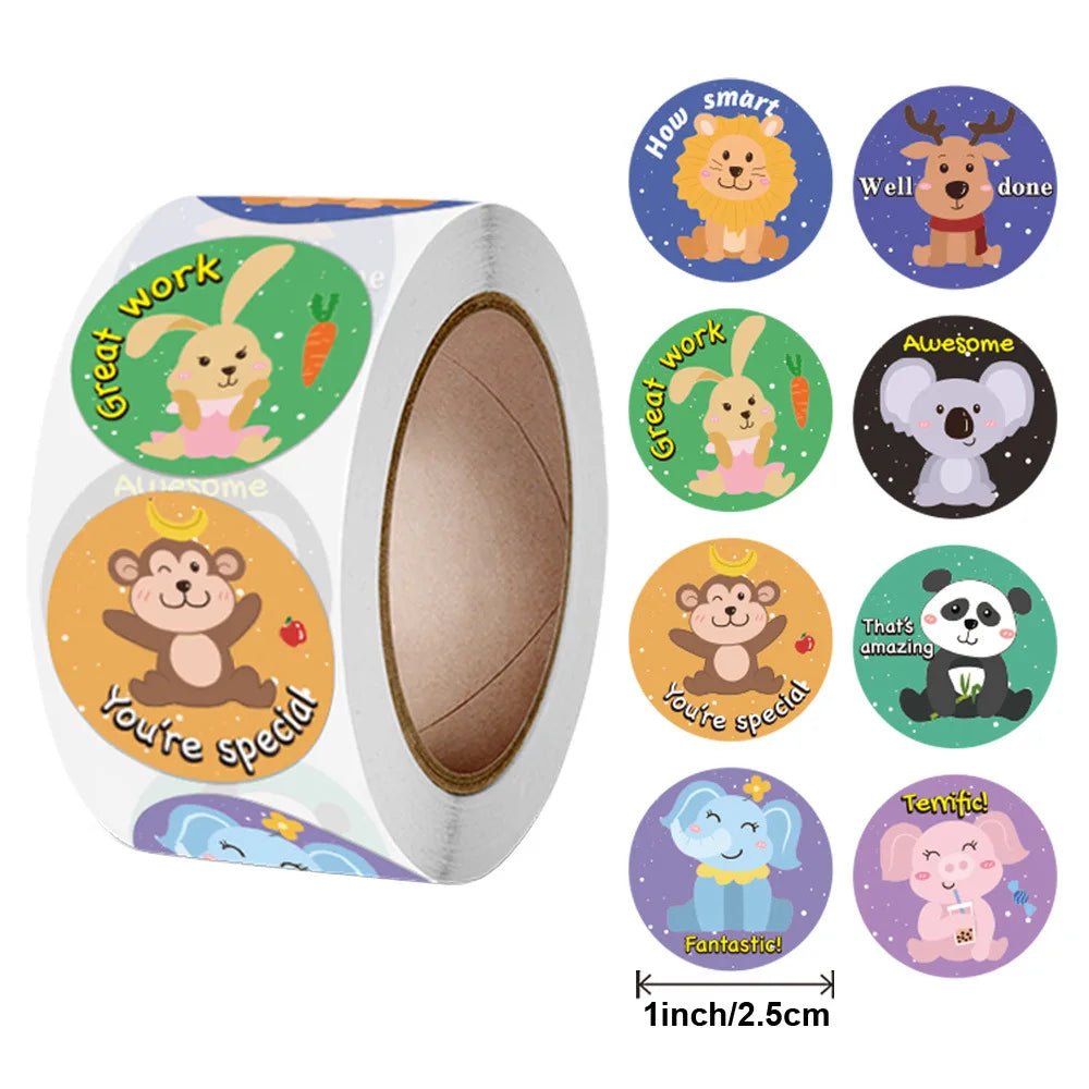 100-500pcs Cute Star Stickers