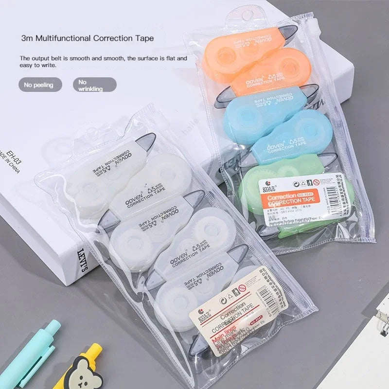 6Pcs/pack Correction Tapes