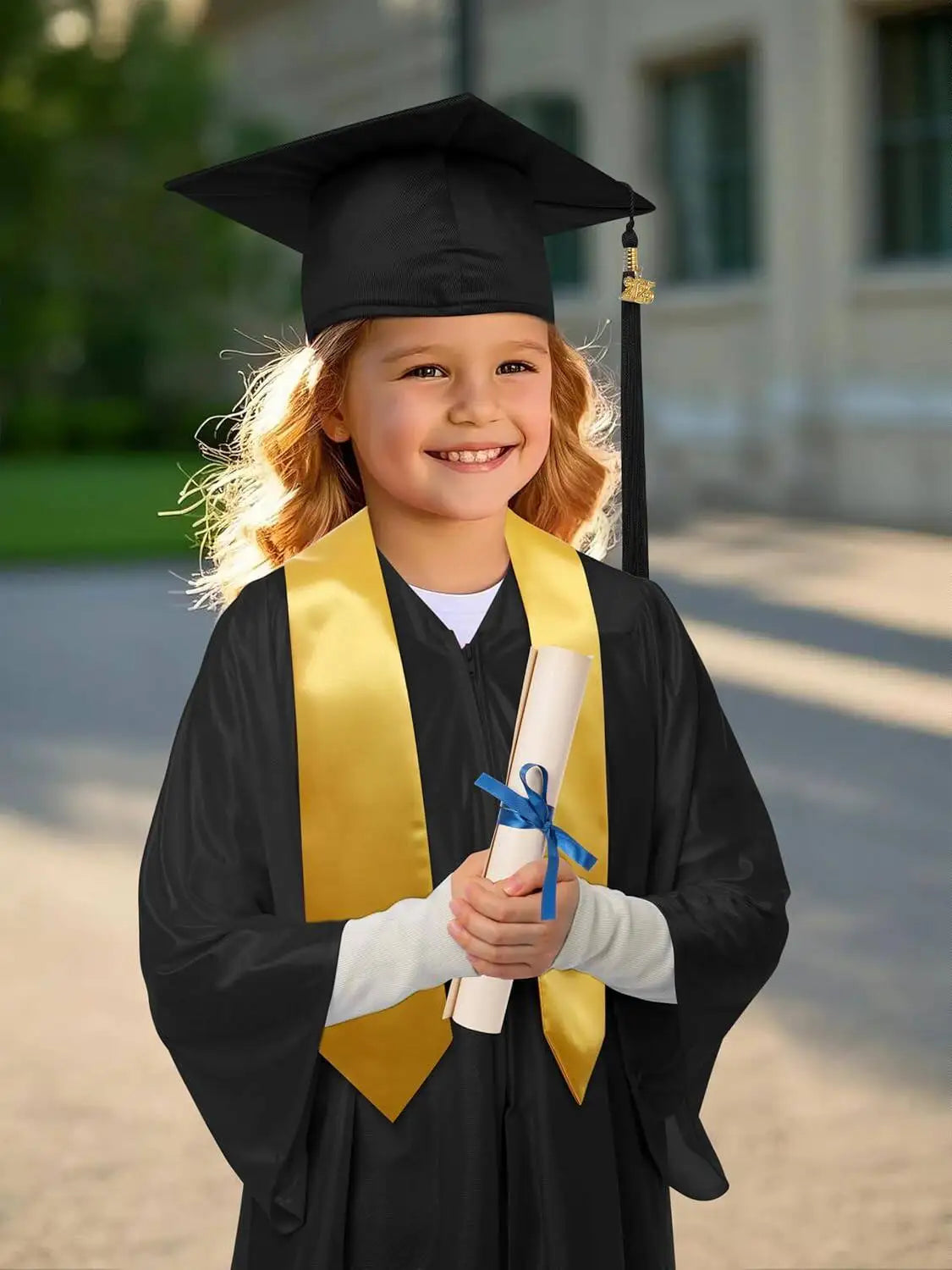 Kids Graduation Gown Cap