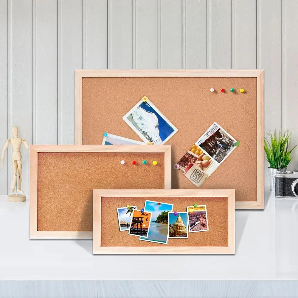 Wooden Cork Board Decoration