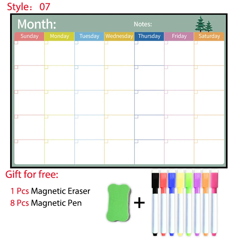Magnetic Weekly Monthly Planner