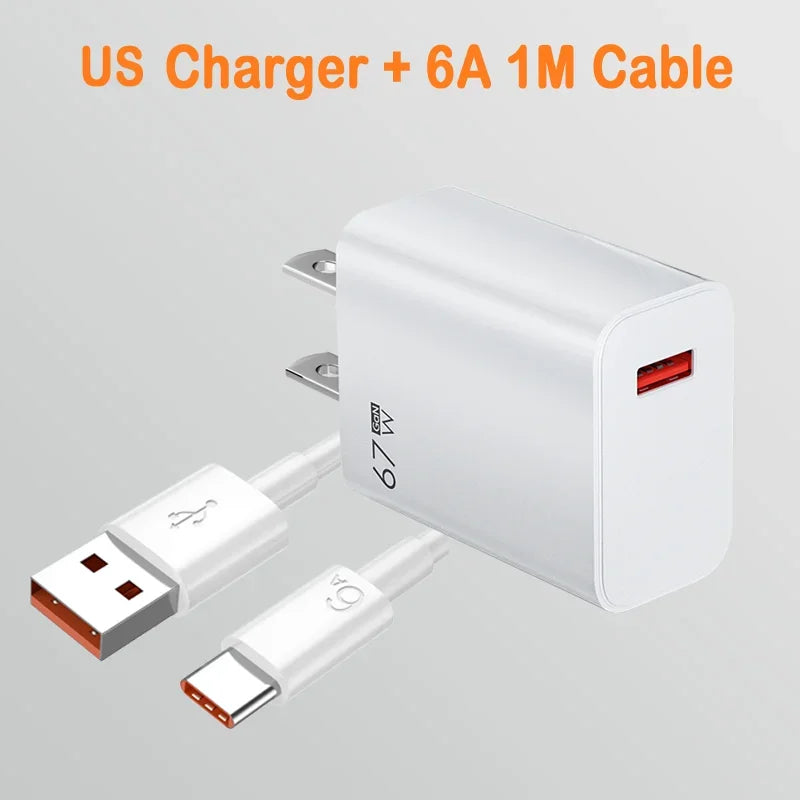 6A USB C Charging Cable